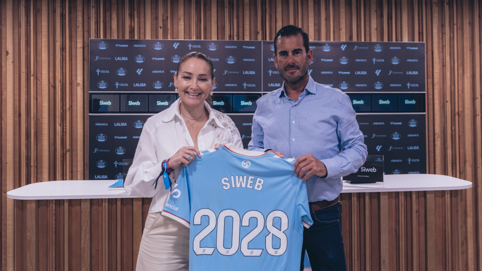 Celta de Vigo y Siweb, patrocinio renovado hasta 2028