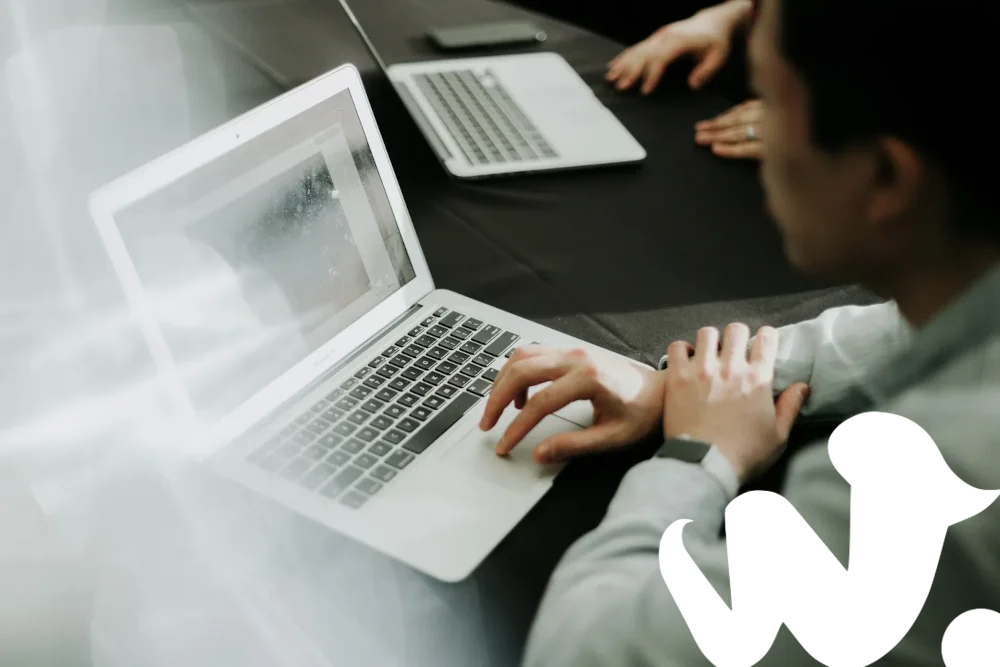 Profesional revisando las últimas novedades del Kit Digital en su ordenador